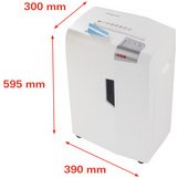 Destructeur HSM Shedstar X15 - coupe croisée