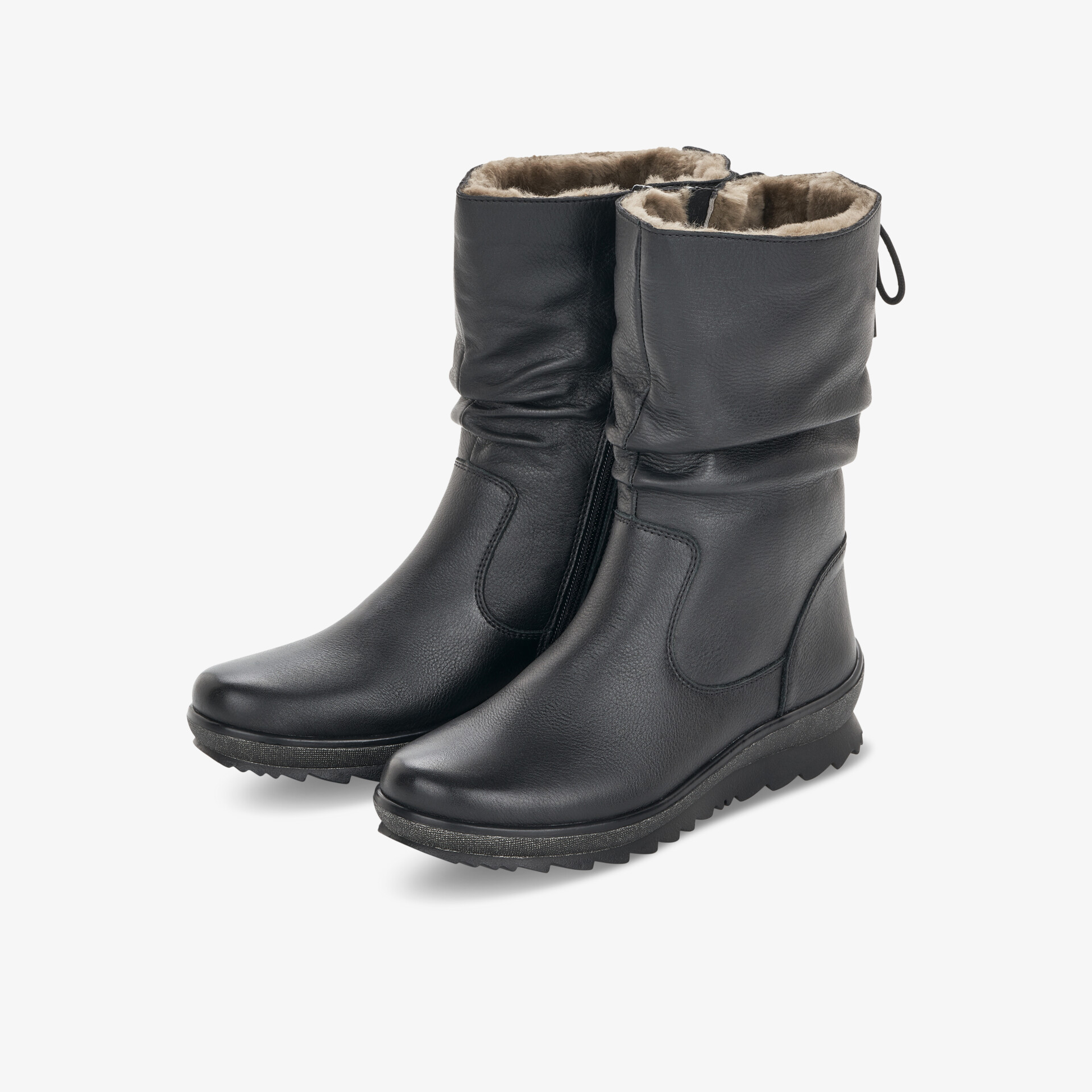 remonte Unisex Stiefel schwarz