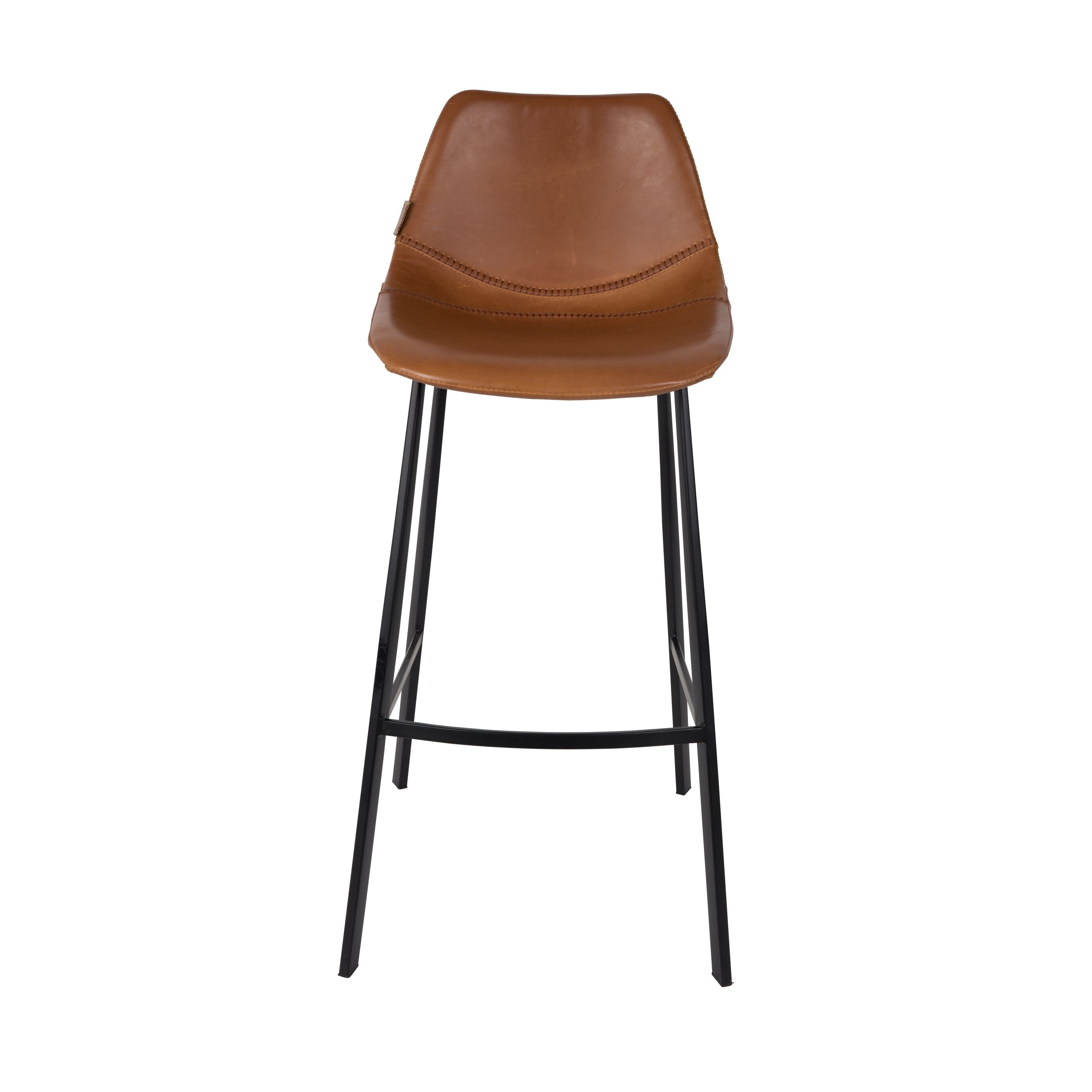 Dutchbone Franky Barkrukken Bruin 80 cm - Set van 2