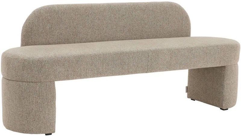 NOUS Living - Nice - Eetkamerbank - Taupe - 180 cm