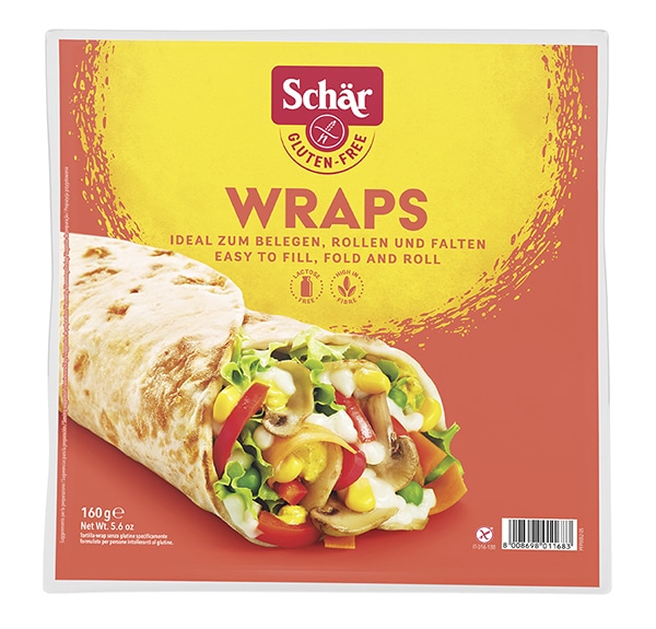 SCHAER Wraps glutenfrei 160 g