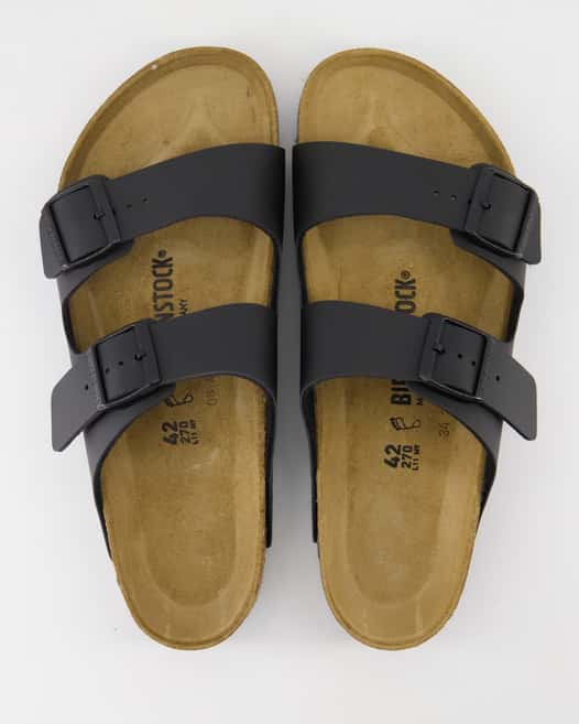 Birkenstock Arizona Pantoletten in Schwarz