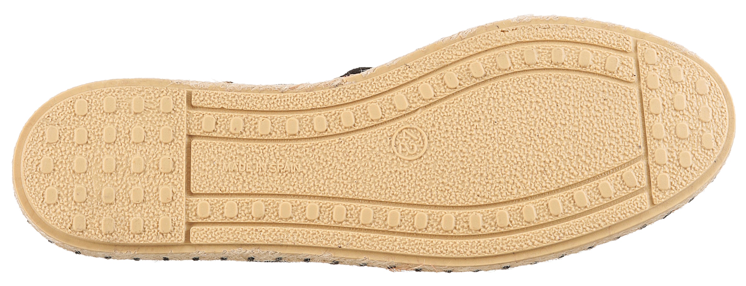 VERBENAS Espadrille »CARMEN SERRAJE«  , Schlupfschuh, Sommerschuh, Loafer mit typischem Jute-Rahmen