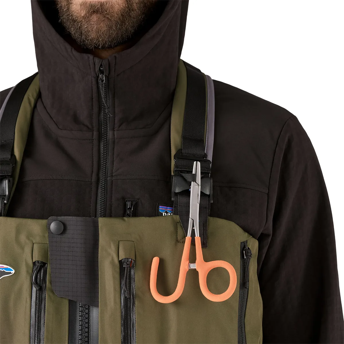 Patagonia M'S Swiftcurrent Expedition Zip Front Waders Basin Green