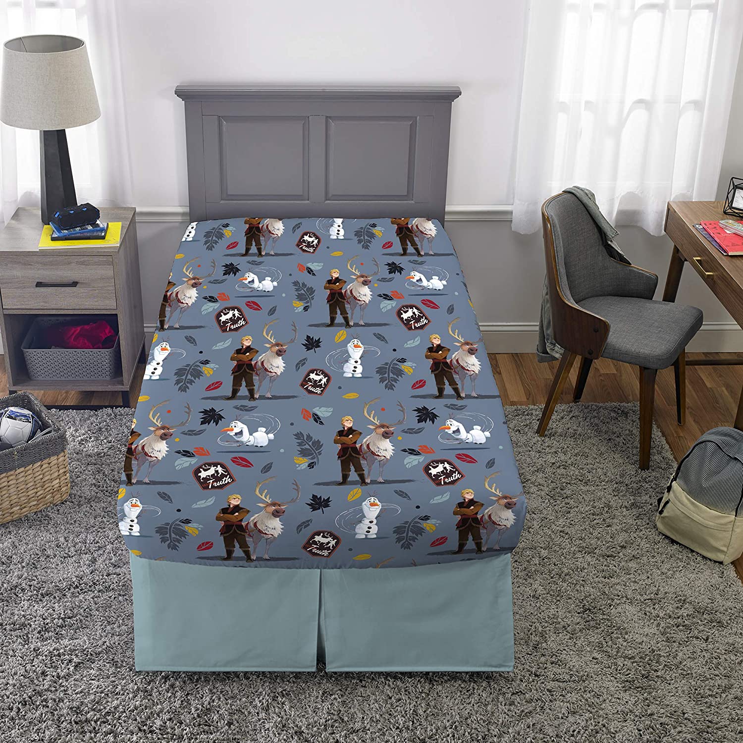 Twin Super Mario 3-Piece Bed Sheet Set.1 Flat Sheet 1 Fitted Sheet 1 Pillow Cases
