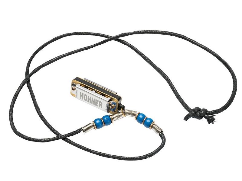 Hohner Mundharmonika Miniature Mini Harp Halskette – C-Dur Mini-Mundharmonika aus Kunststoff