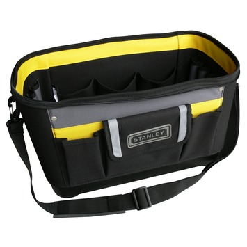 Stanley gereedschapstas zwart met grijs 16 inch