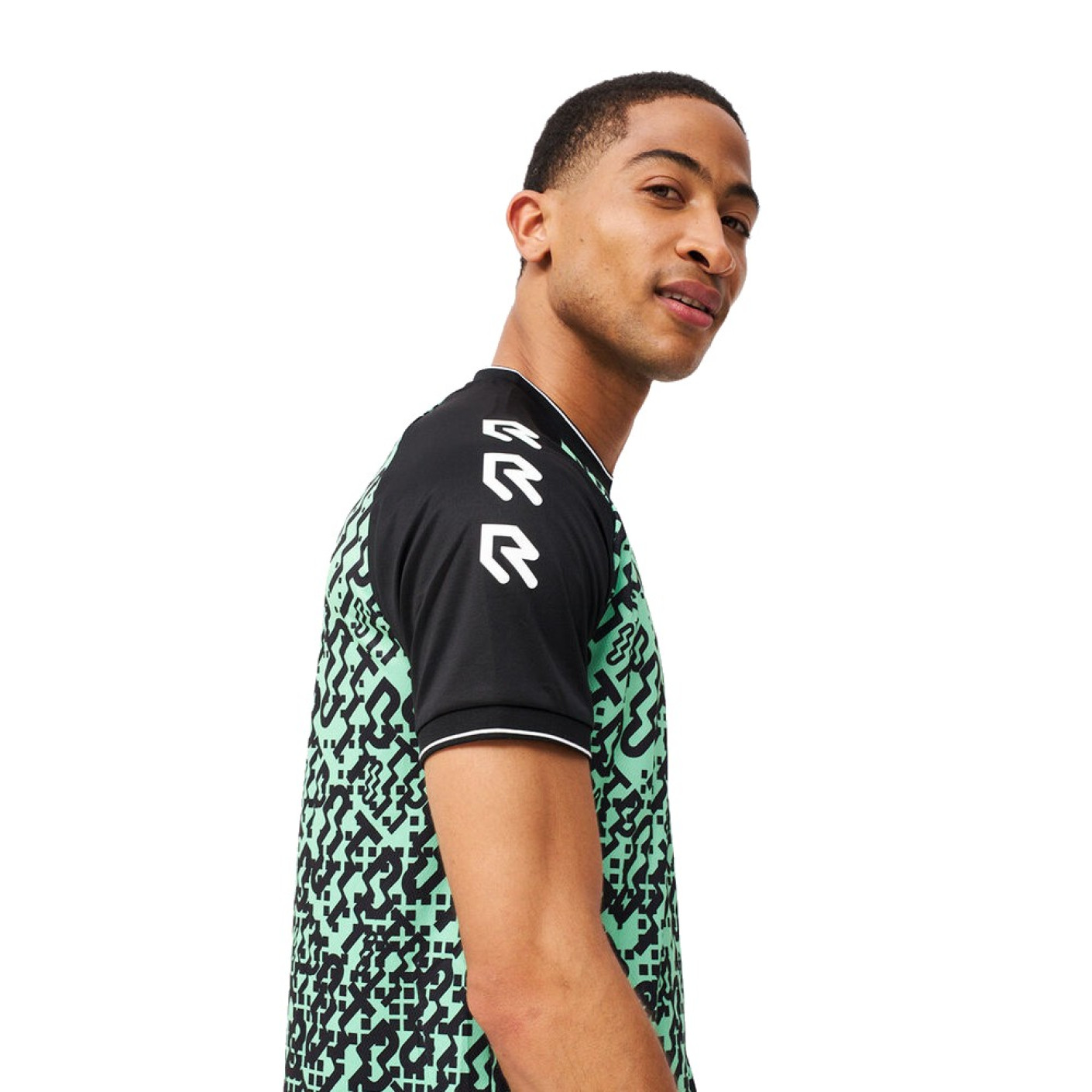 Off The Pitch X Robey Davies Festival T-Shirt Zwart Groen