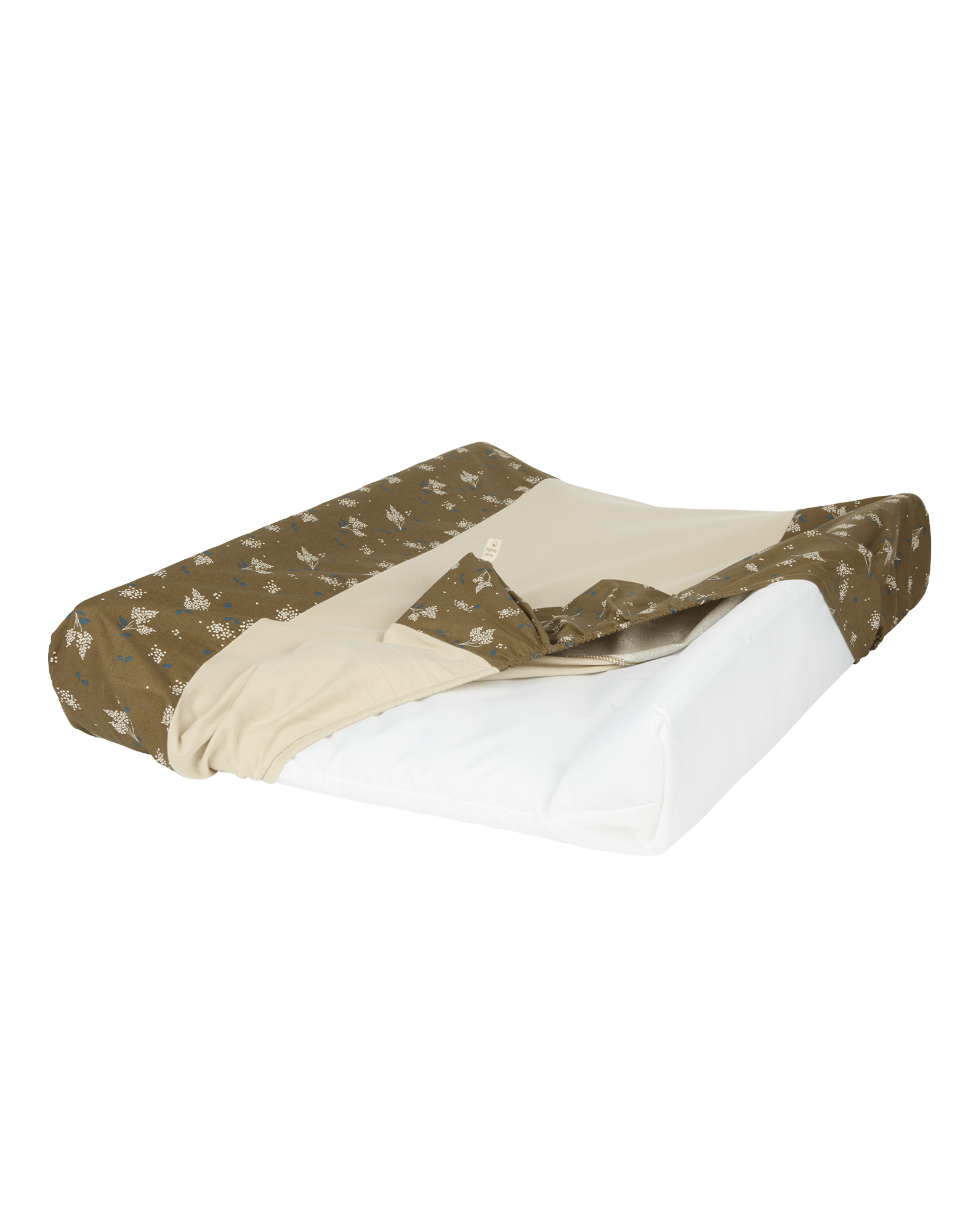 Housse de matelas à langer stories calma | Kaki