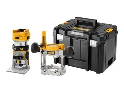 DeWALT DCW604NT-XJ - Dyk/fast base-router 8 mm - SOLO