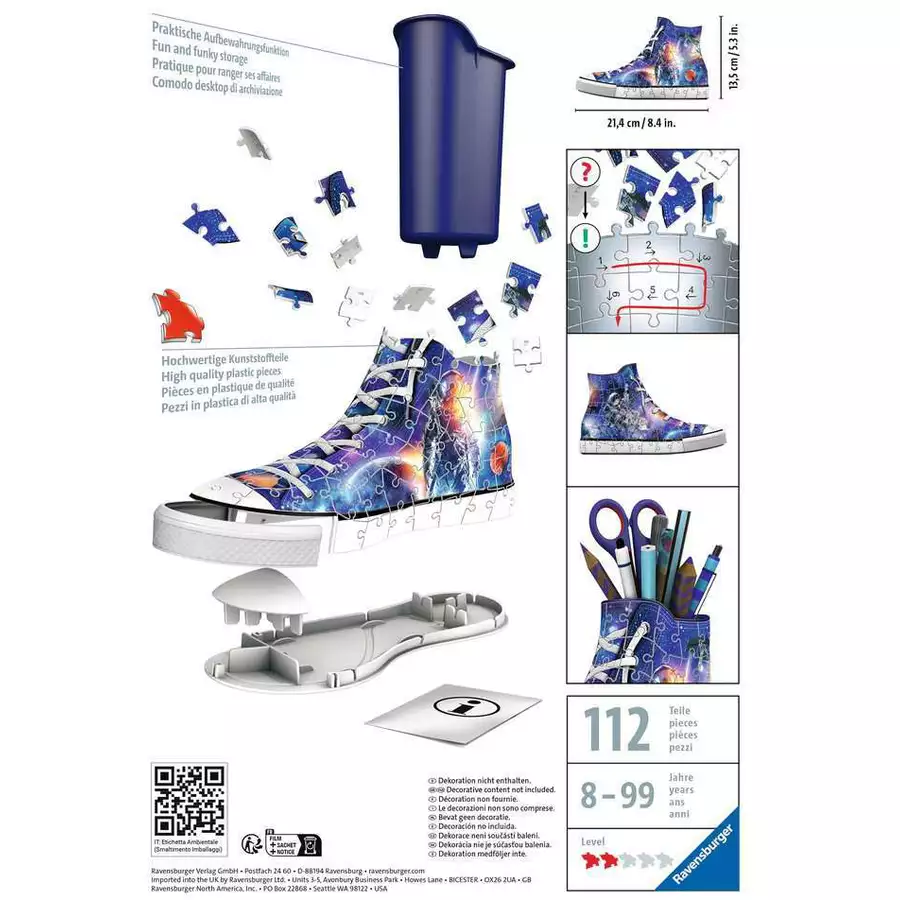 Ravensburger Sneaker - Astronauten im Weltall bunt
