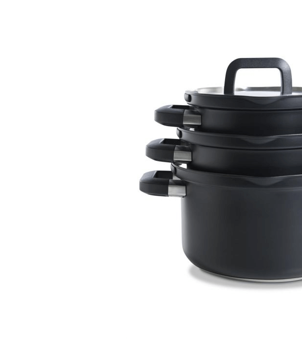 Flow Cool Black pannenset 5-delig