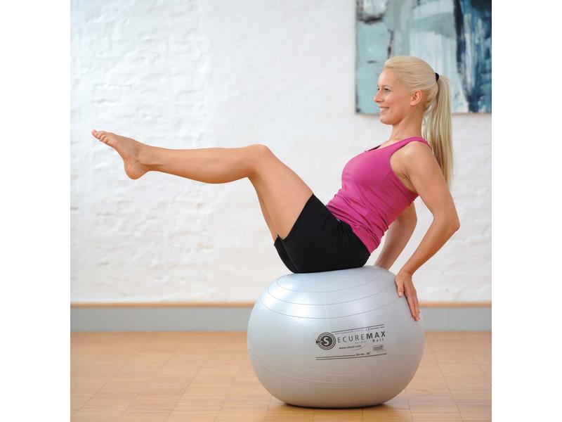 SISSEL Securemax Ball Ø 65 cm silber Gymnastik- und Sitzball