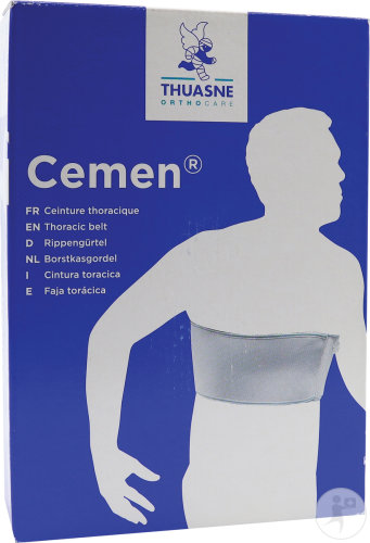 Cemen Ceinture Thoracique Femme Blanc T3 1 Pièce