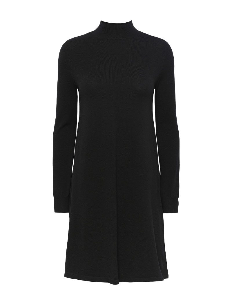 PIECES ROBE MANCHES LONGUES JALINA  NOIR
