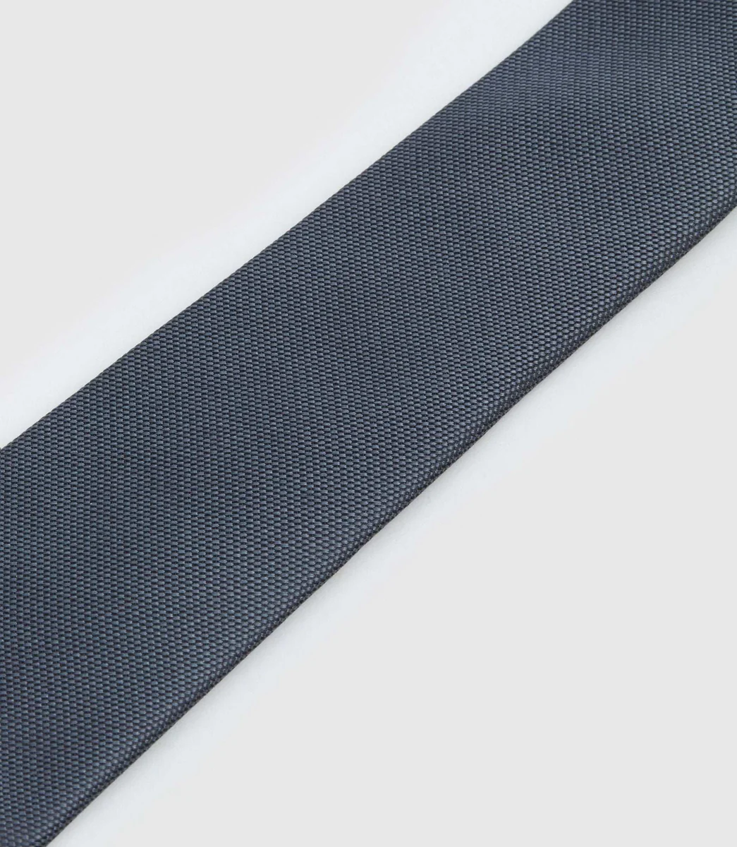 Cravate slim anthracite 