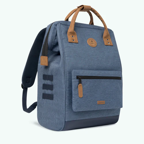 Sac à dos Adventurer Large Paris bleu chiné
