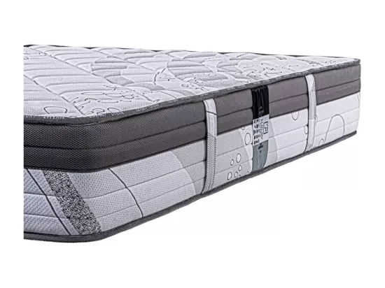 Matelas Pilarsleep, 26cm, mousse haute densité, ferme, indépendance du couchage, face été/hiver, 180x200cm