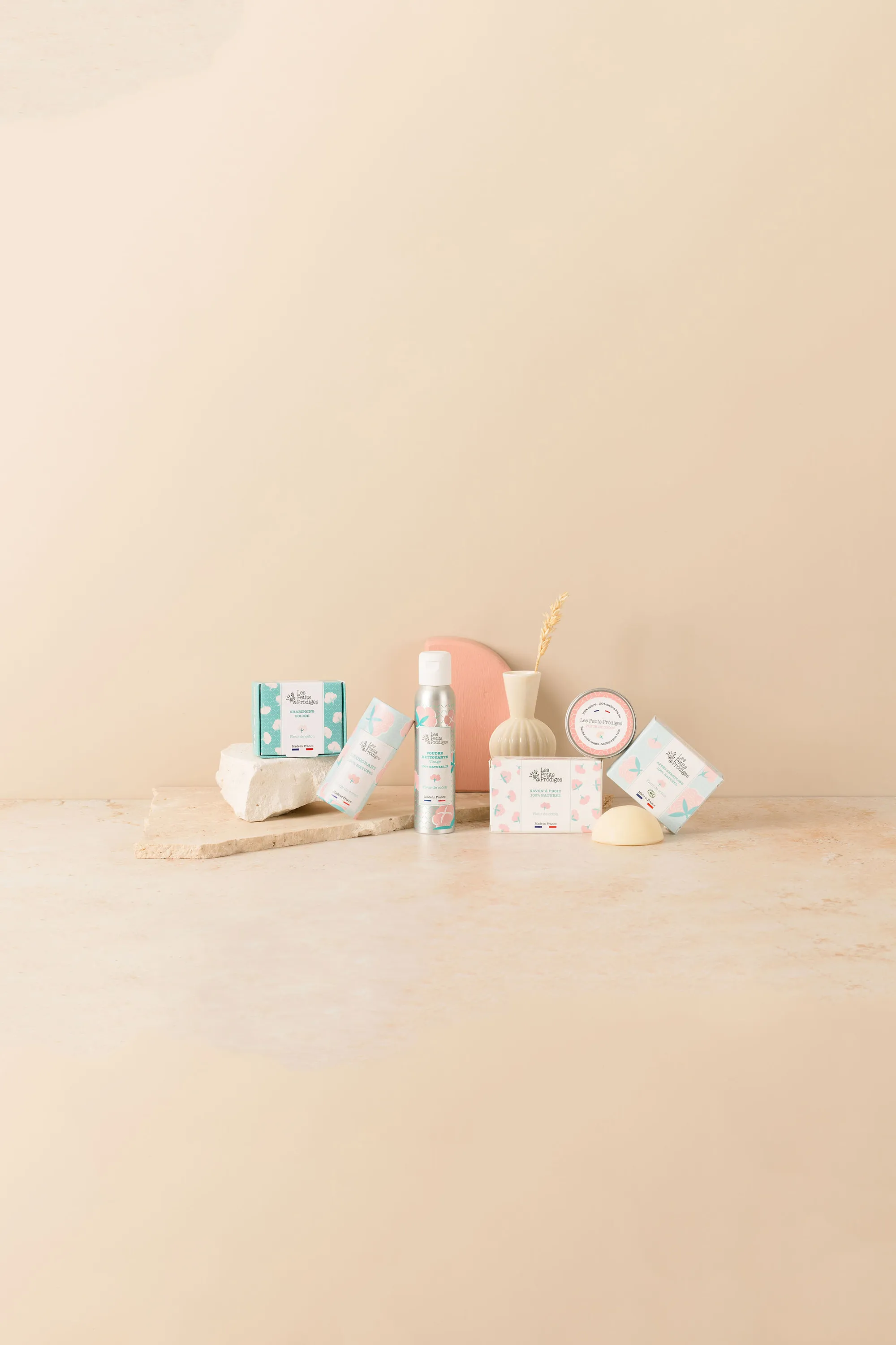 Les Petits Prödiges Déodorant naturel Fleur de Coton-50 g