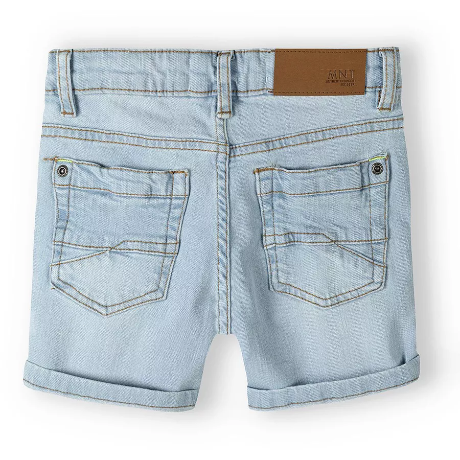 MINOTI Jeansshorts Denim-Hellblau