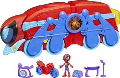 Spidey Legetøj - Spider Crawl-R Legesæt Med Lyd - 2-I-1 - 61 CM