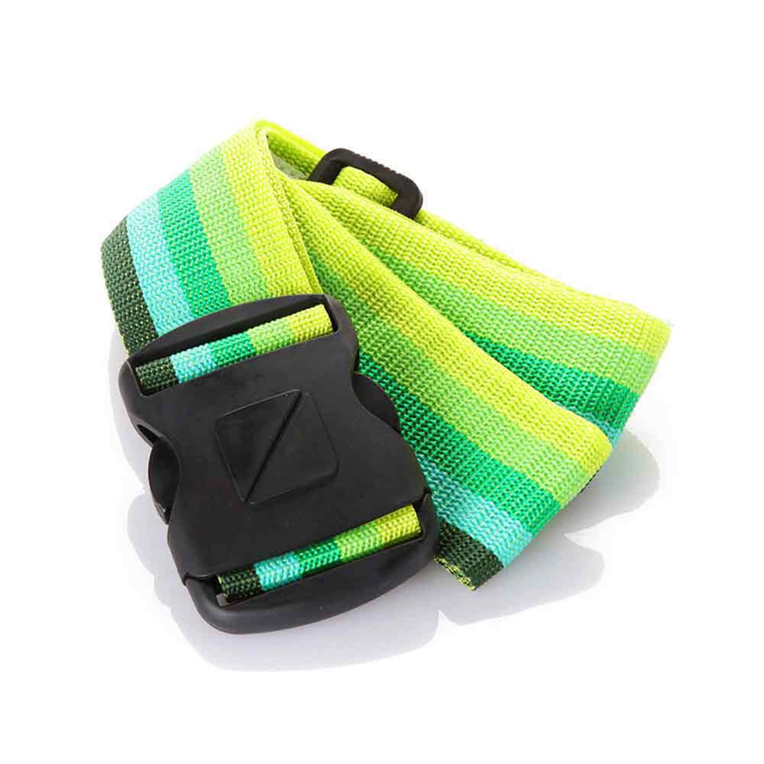 TravelBlue Luggage Strap green multi