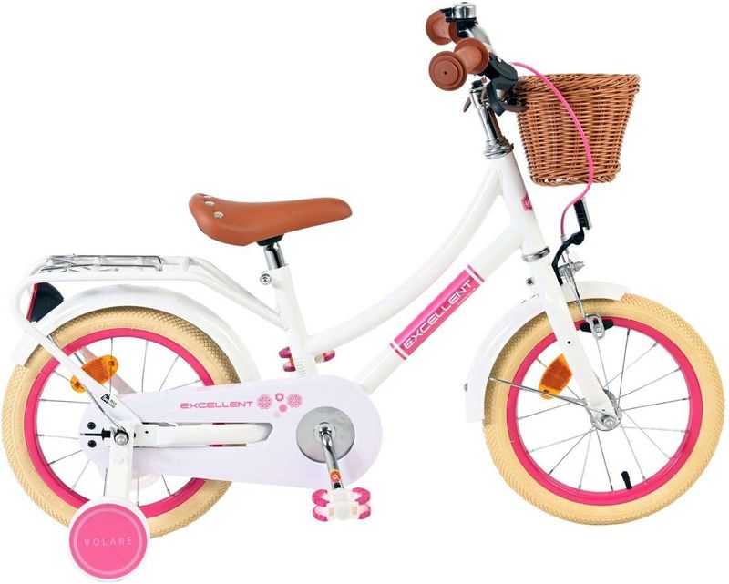 Volare - Excellent - Kinderfiets - 14 inch - Zwart