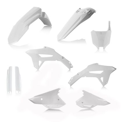 Kit plastiques Acerbis Full couleur blanc