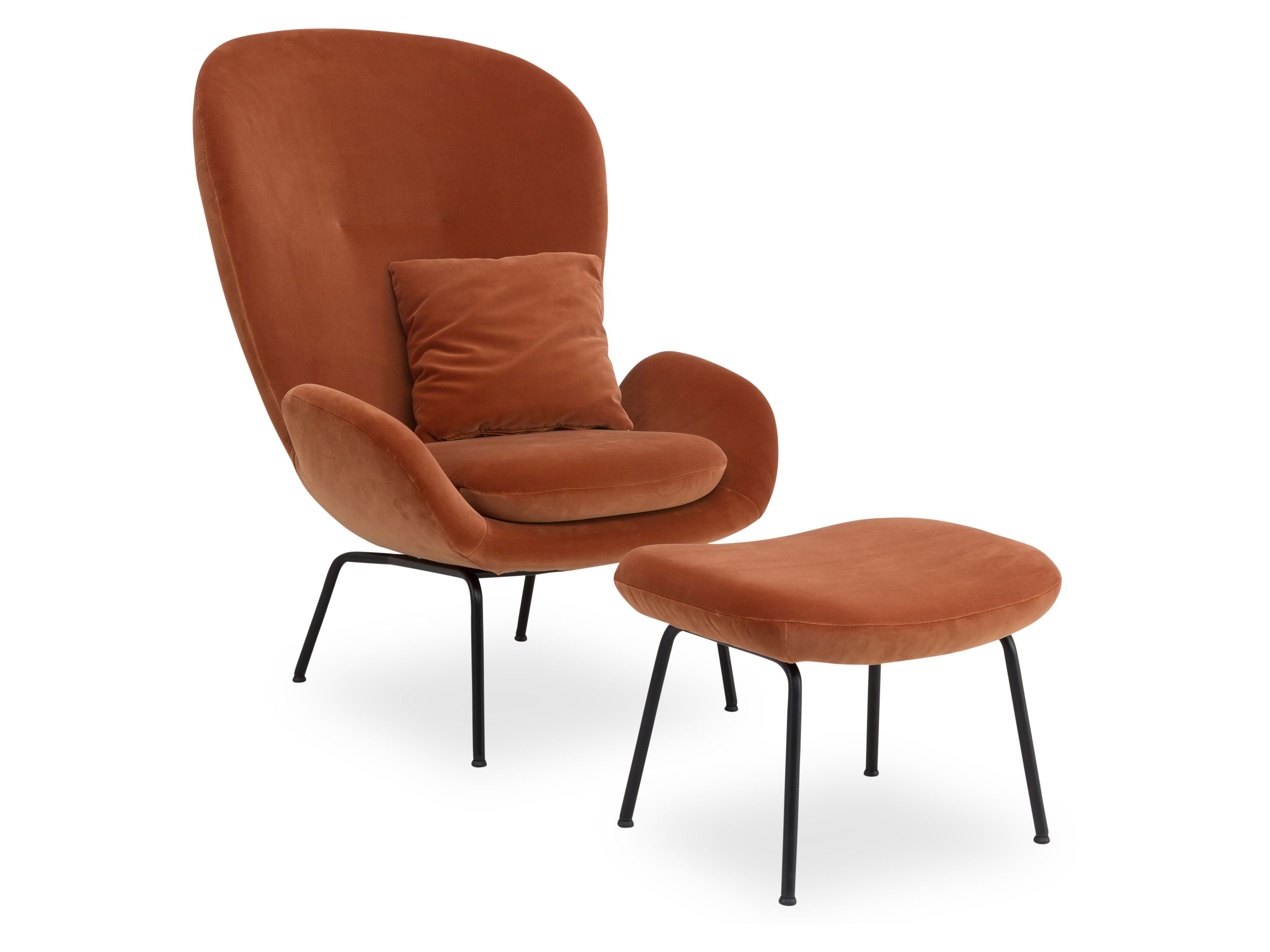 Sessel ROLF BENZ   Hocker 594