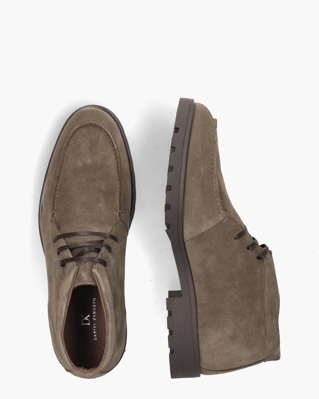 Daniel Kenneth Upton Taupe Heren Veterschoenen