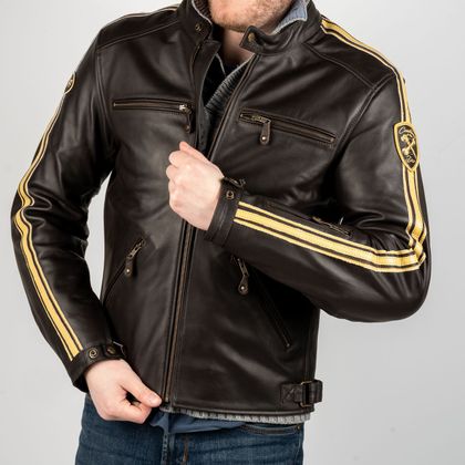 Blouson DXR CRAFT CE - Marron