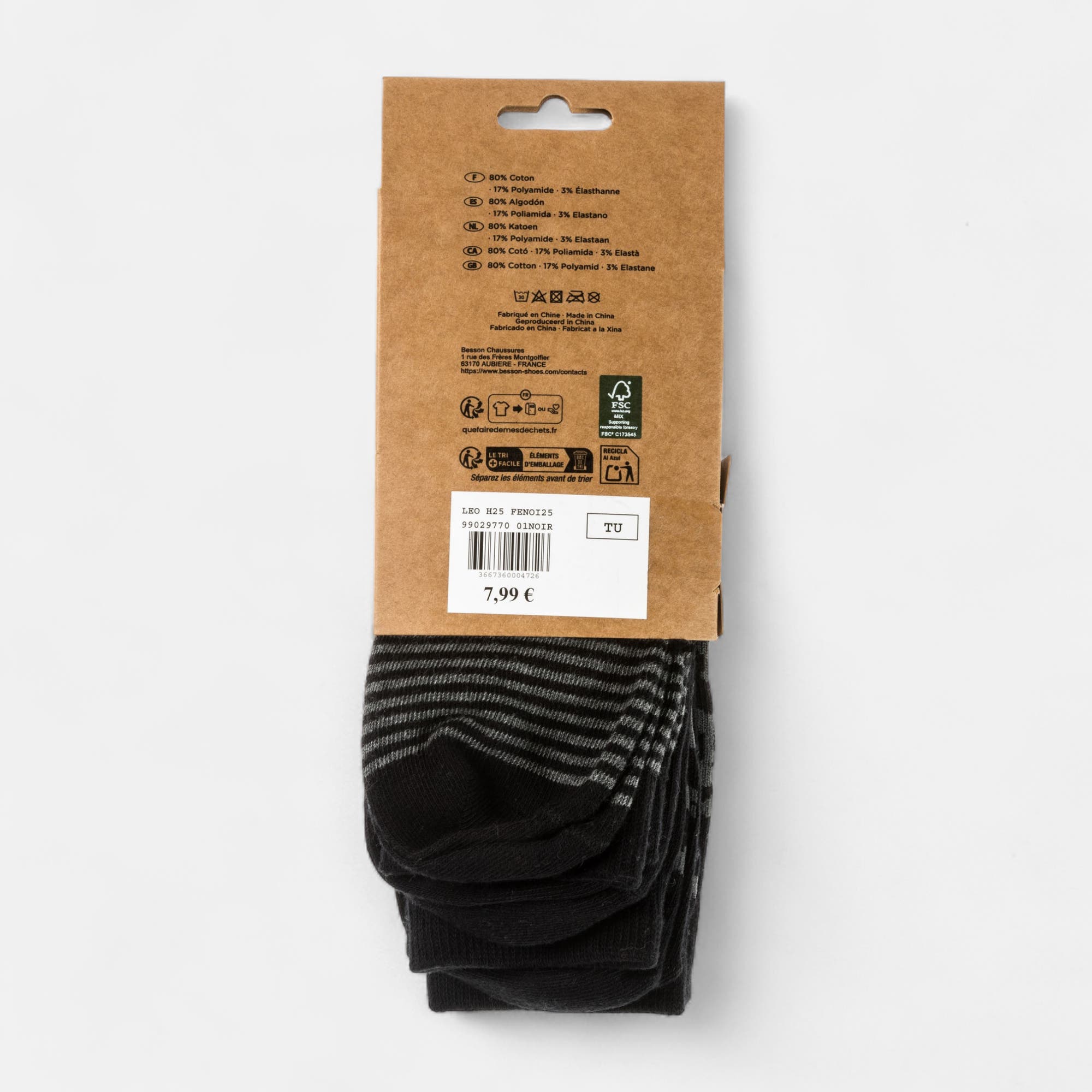 Chaussettes Femme noir
