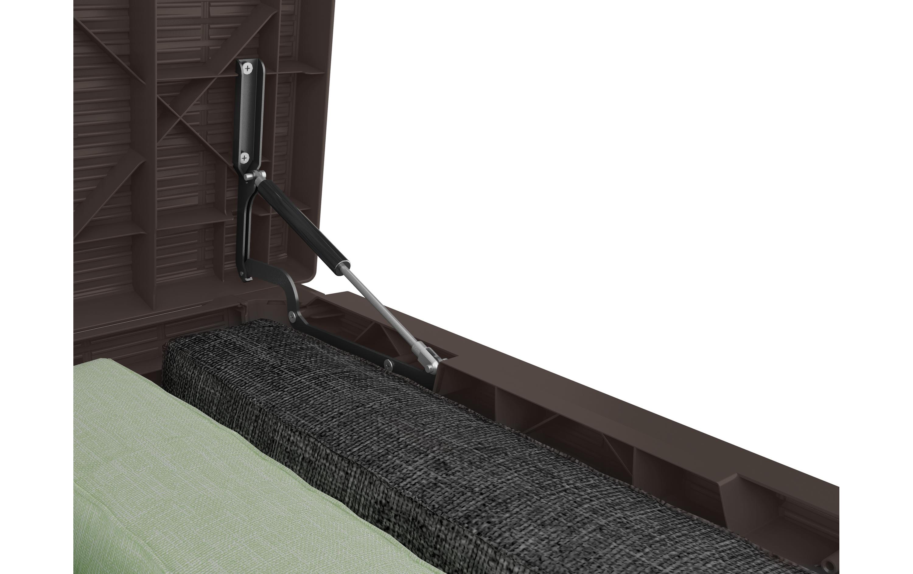 Gartenbox Java, Dunkelbraun<br>Outdoor-Aufbewahrungsbox 870 l