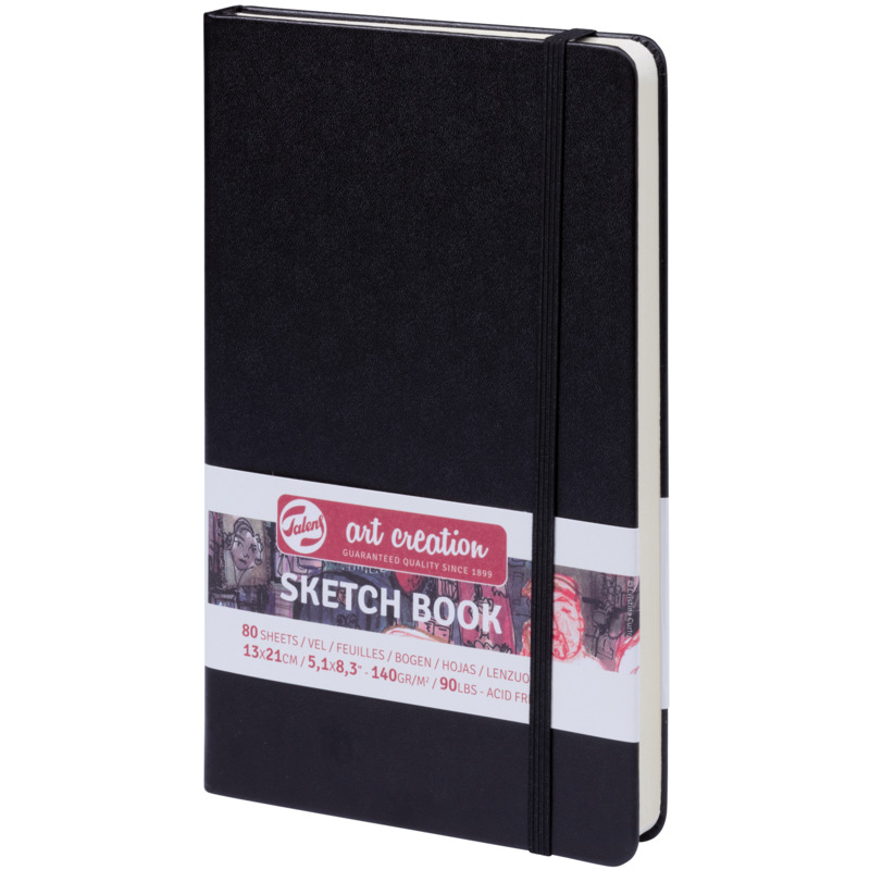 Talens Art Creation Skizzenbuch, 13 x 21 cm, blanco, schwarz