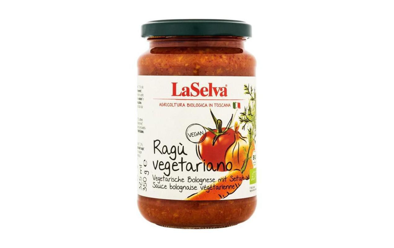 Glas Bio Ragù Bolognese vegetariano 350 gTeigwarensauce mit Seitan
