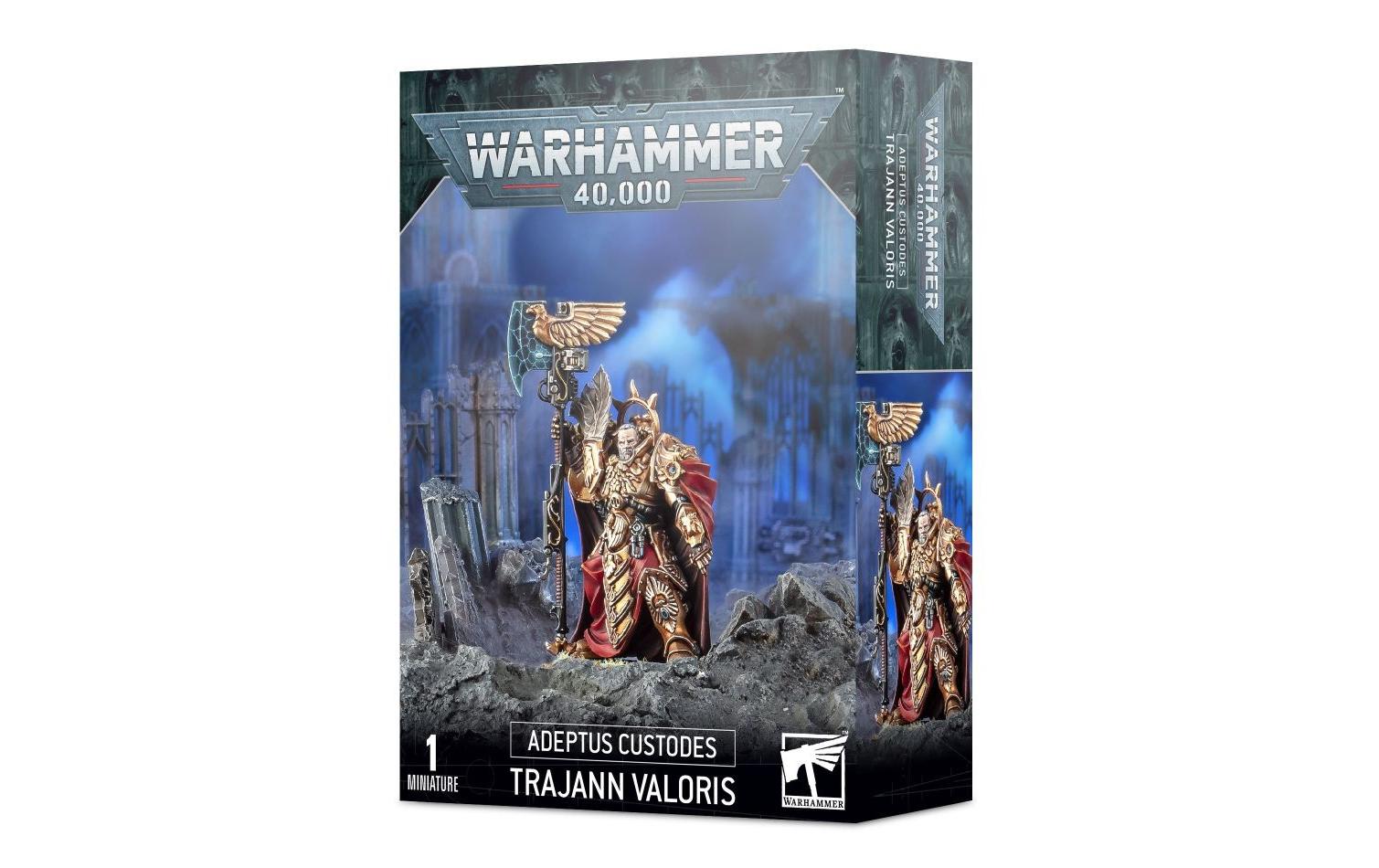 Figur Warhammer 40.000 Captain-General Trajann ValorisEiner der grössten Krieger, der dem Imperium je gedient hat