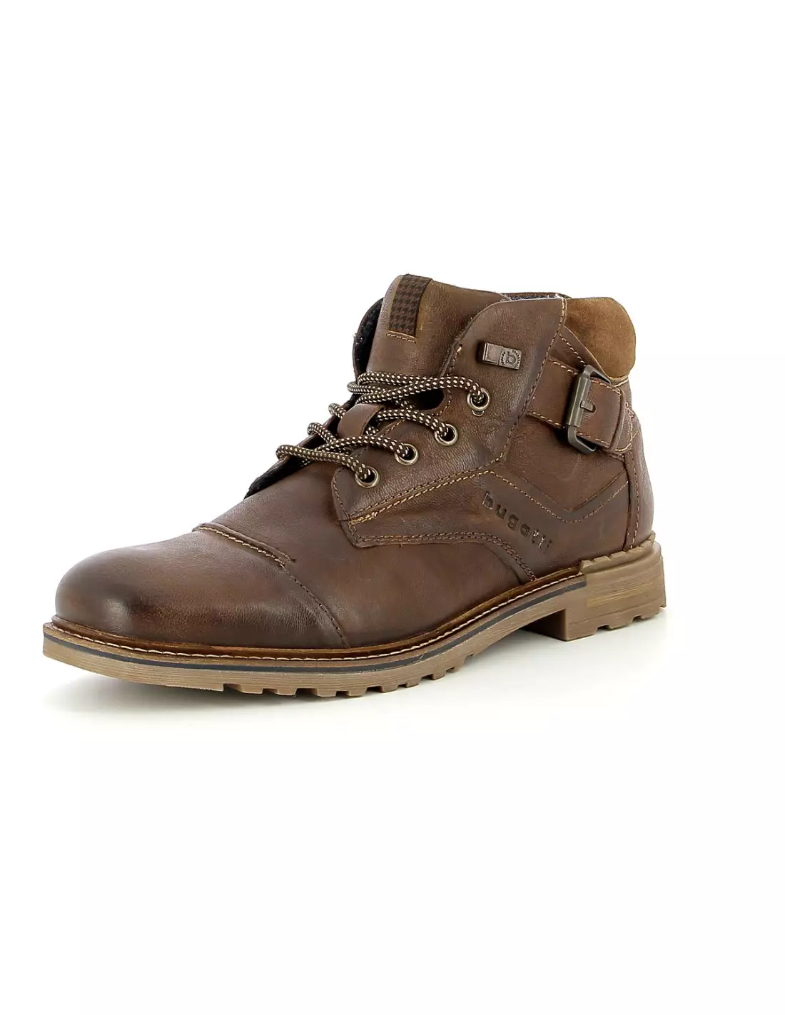 BUGATTI VITTORE - Bottines & boots Cognac