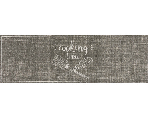 Deurmat, vuilopvangmat, Cook&Wash Cooking Time, beige, 50x150 cm