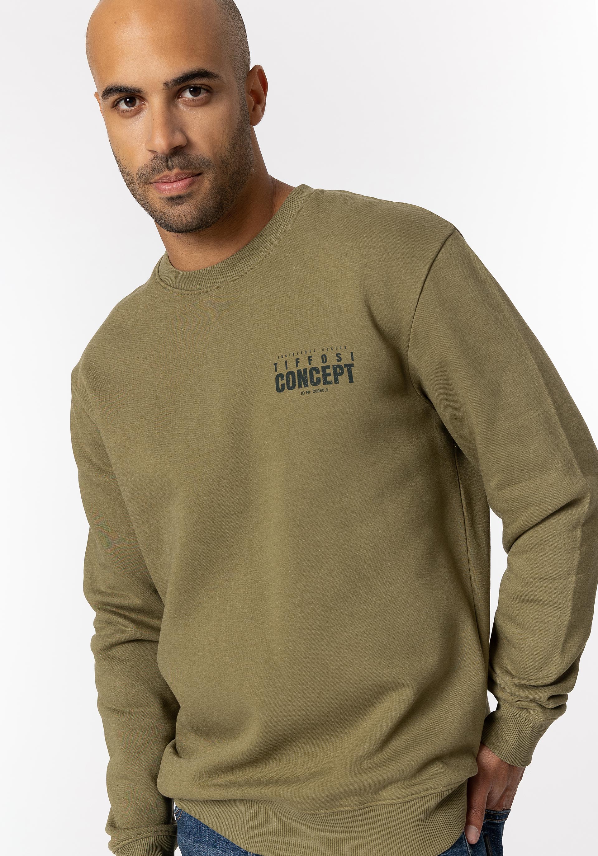 Sweatshirt com Estampado Frontal