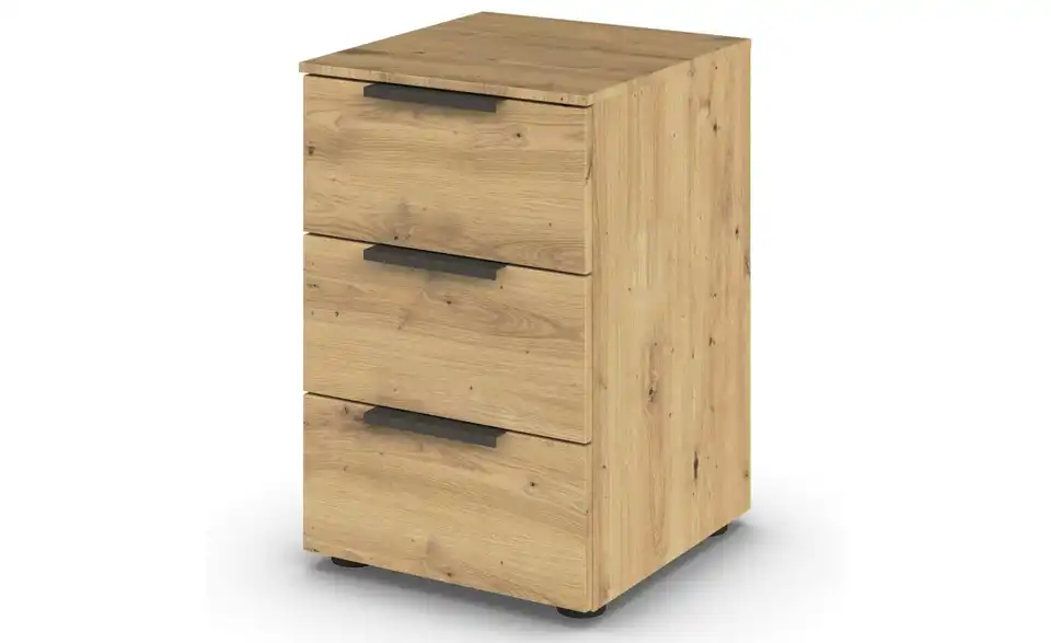 Nachttisch Eiche Artisan (Nachbildung) Eiche Artisan (Nachbildung) Front: Dekor, Oberboden: Dekor Graphit