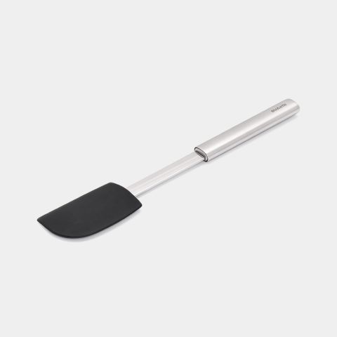 Profile Pannenlikker, silicone - Matt Steel / Black