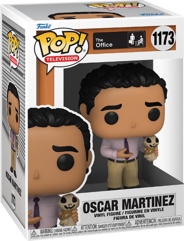 Funko Pop! Vinyl The Office Oscar Martinez-figur