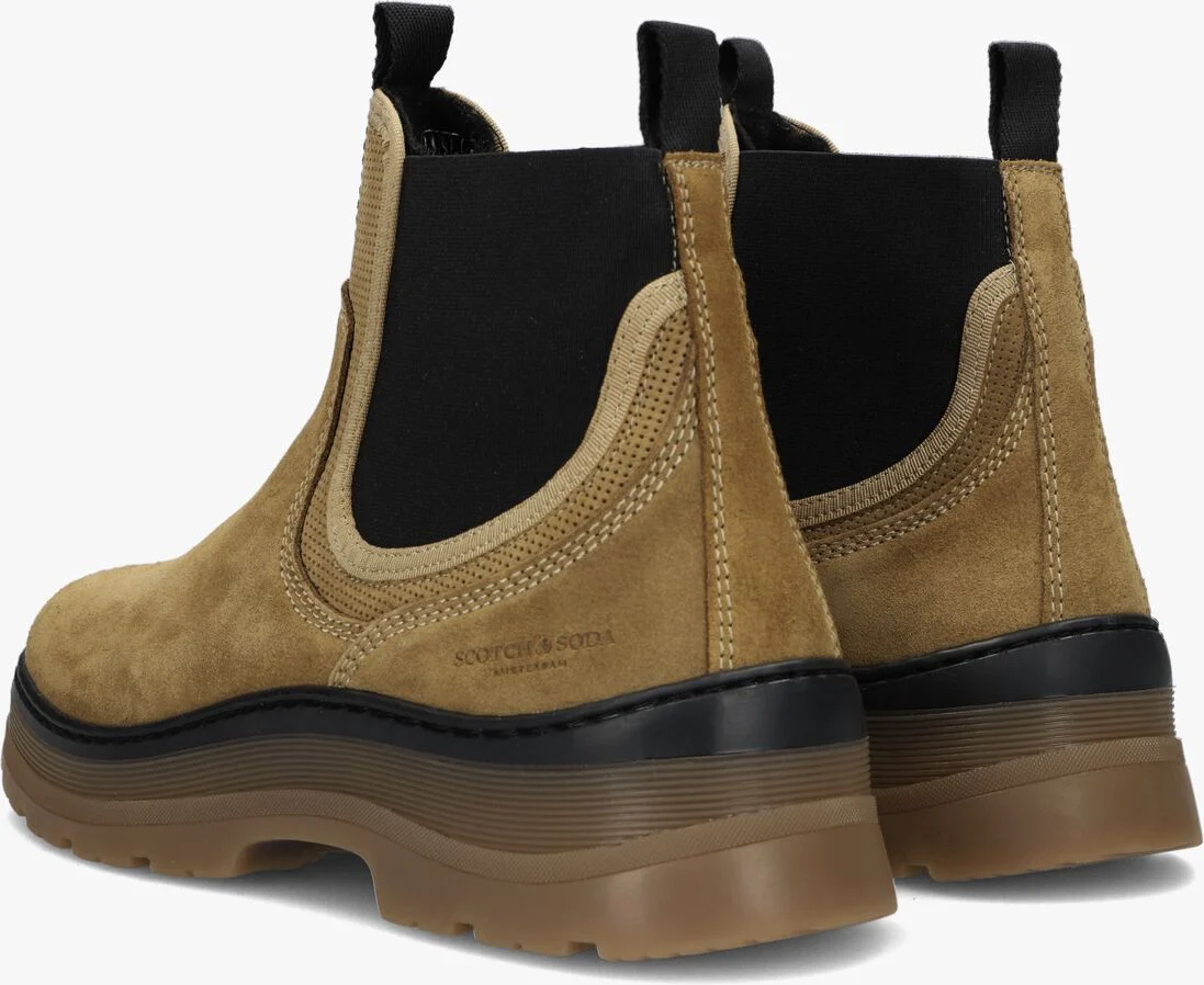SCOTCH & SODA beige scotch & soda enkelboots maffei