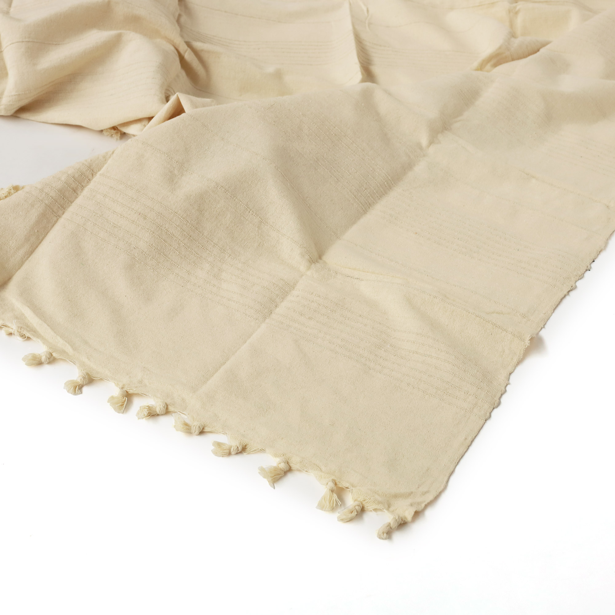 Tagesdecke 'Plain' beige, 100% Baumwolle, B 240 cm, L 210 cm von fischer's lagerhaus