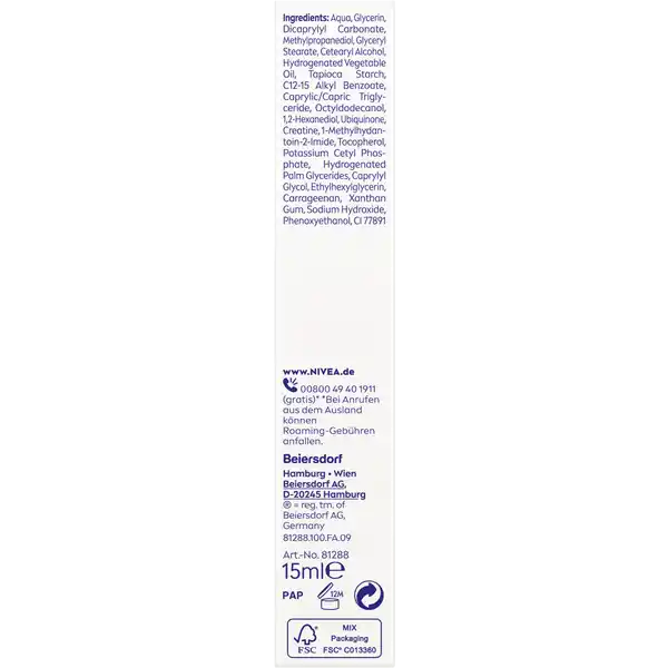 Q10 Power Anti-Falten + Straffung Augenpflege