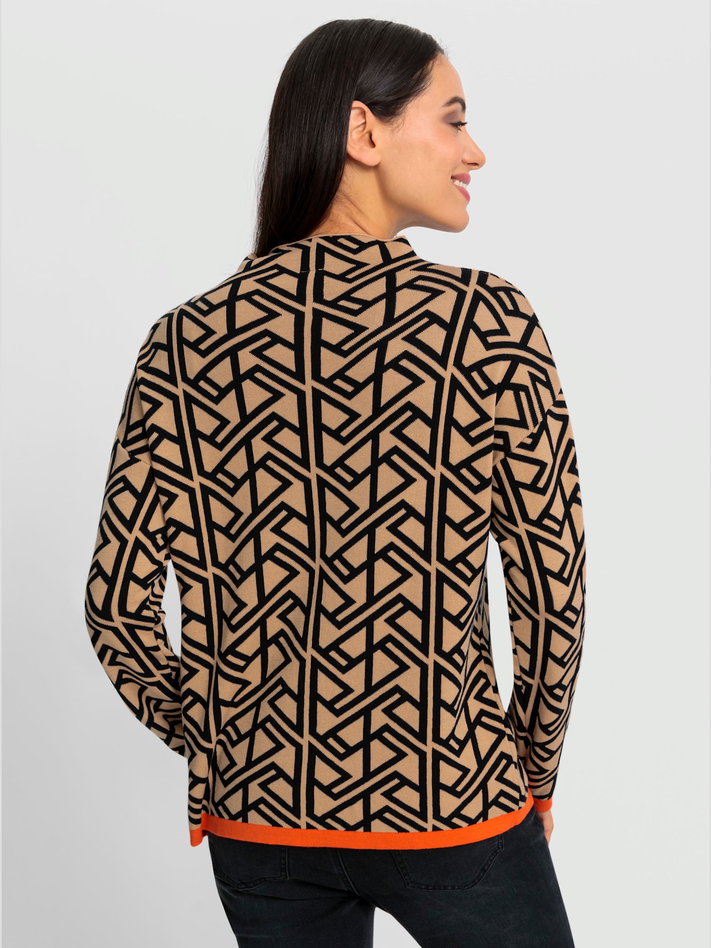 Pull jacquard motif jacquard original