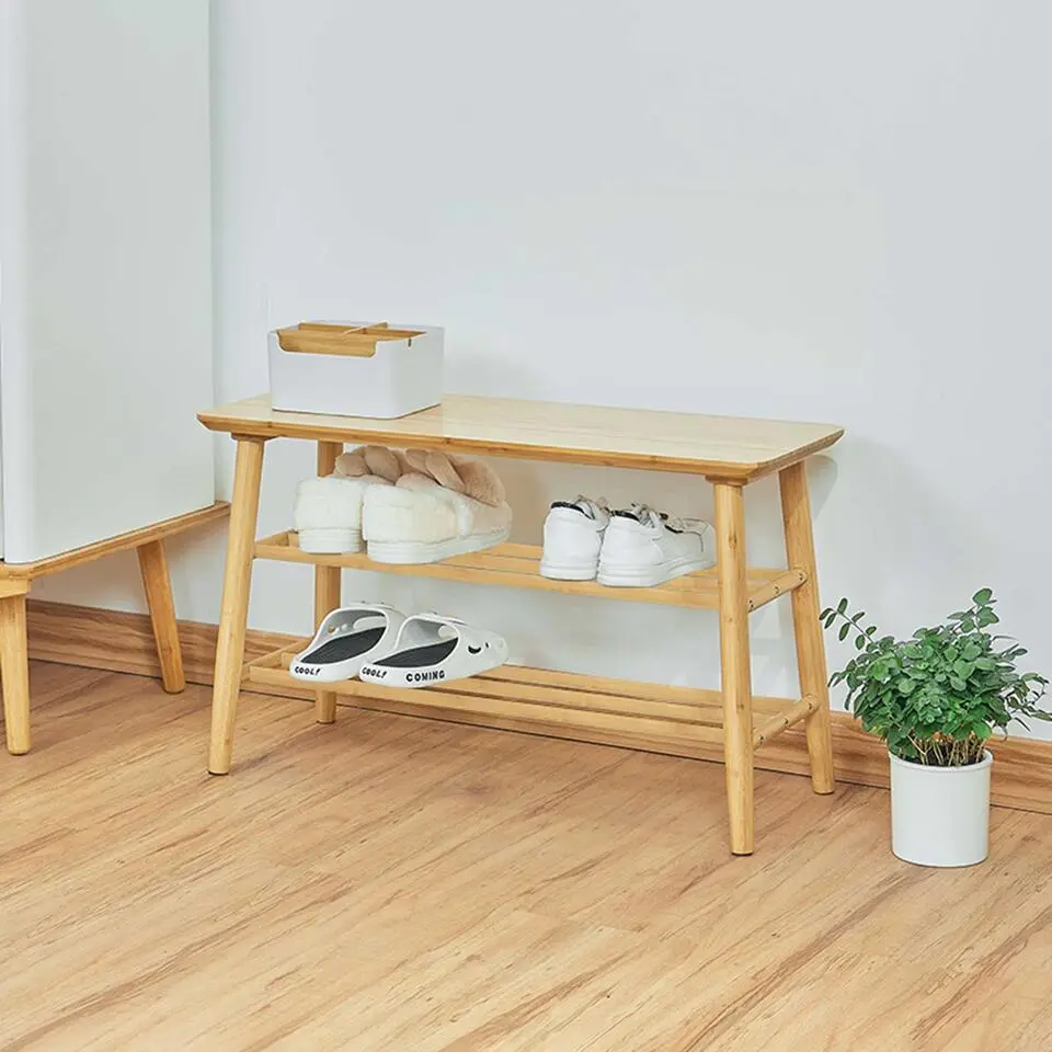 Schoenenrek Reini - 67x28x43cm - bamboehout