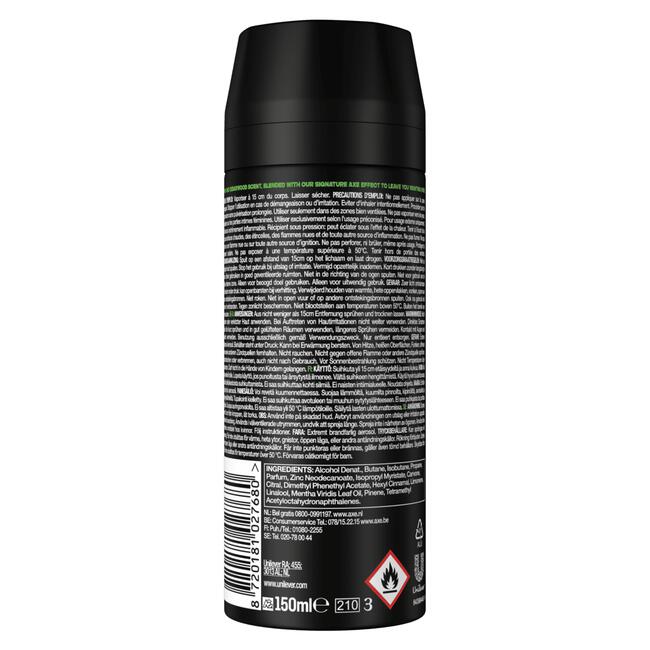AXE Wild Mojito & Cedarwood Deodorant Bodyspray 150 ML