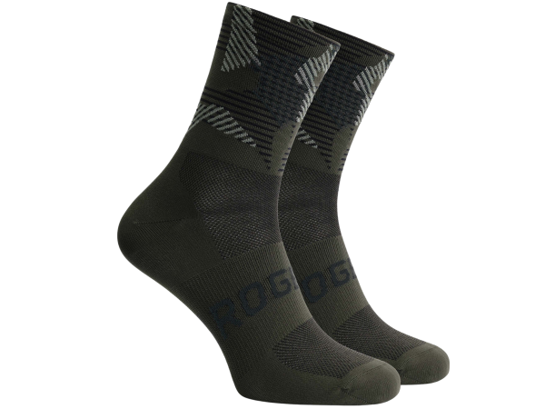 Rogelli Camo Strømper, Army Green