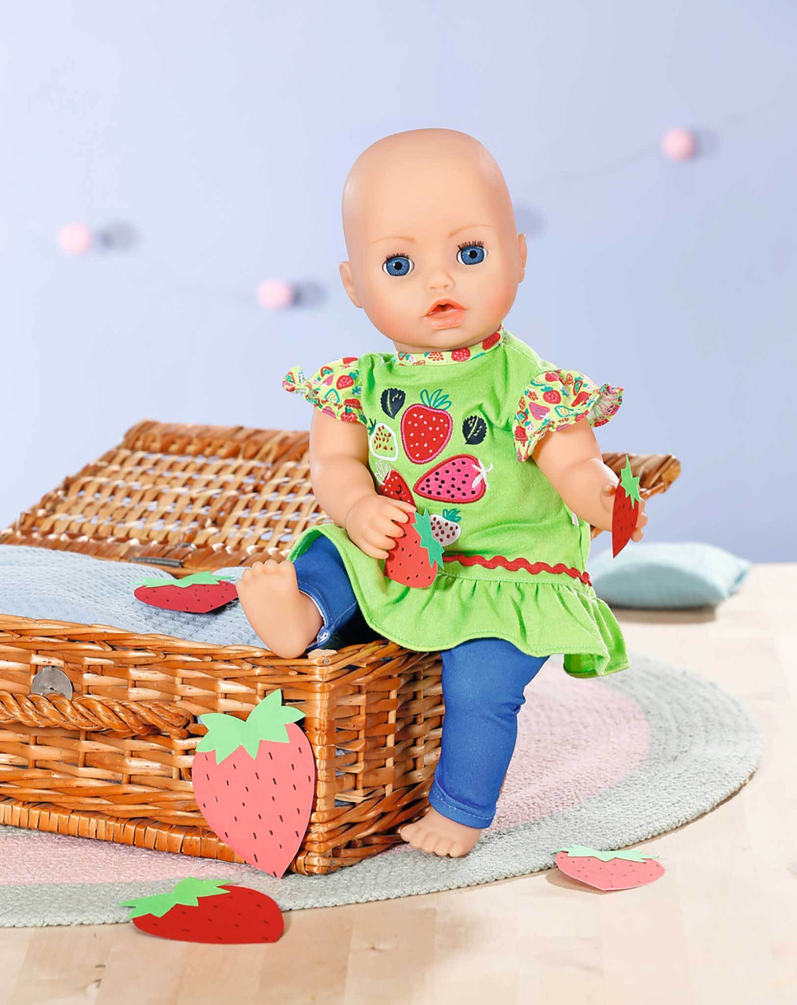 Dolly Moda Bekleidungsset ERDBEEREN (43cm)